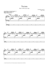 Toccata from 10 Pieces pour orgue Organ sheet music cover